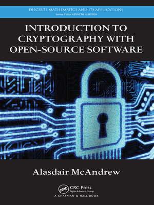 cover image of Introduction to Cryptography with Open-Source Software